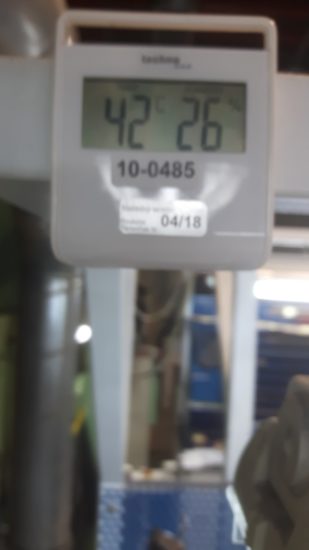 Pa ti delaj! Temperatura v službi 42 stopinj C