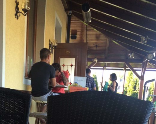 FOTO: Paparac na delu: zaskrbljeni Denis Toplak