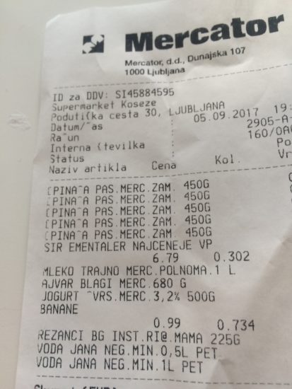 FOTO: Kaj počnejo z Mercatorjem? Bralec je ogorčen