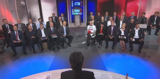 Šok na RTV! Na soočenje o drugem tiru prišel z nožem