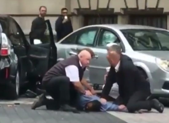 VIDEO: V Londonu spet grozljivka, v ulici muzejev zapeljal v pešce