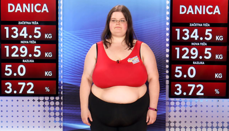 Danica: Še domov ni prišla, je že planila po pici