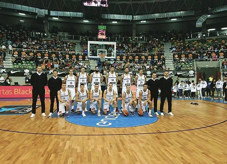 MAŠČEVANJE ŠPANCEV V Burgosu se je končal niz zmag slovenskih košarkarjev