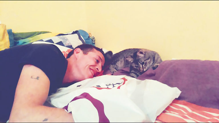 FOTO: TVEGAL ŽIVLJENJE V POŽARU Rešil je muco