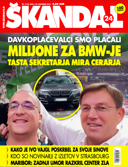 Novi Škandal24 razkriva: S Cerarjem so podjetju družine sekretarja državni posli zacveteli.