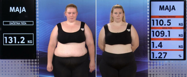IZ TISKANE IZDAJE: Maja (The Biggest Loser Slovenija): »Nazadnje je tehtnica pokazala 99 kilogramov v osnovni šoli«