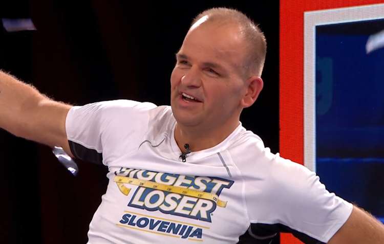 BOJAN ŠOKIRAL PO FINALU ŠOVA THE BIGGEST LOSER Rekel sem si, da je on zmagovalec