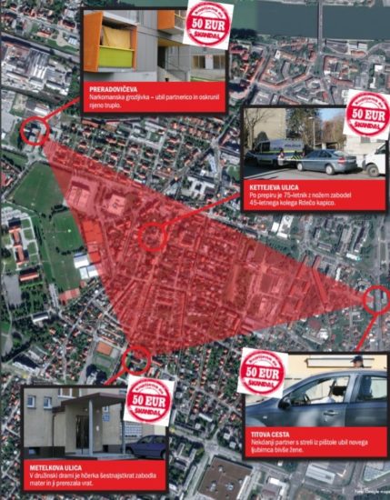 IZ TISKANE IZDAJE: MARIBORSKI TRIKOTNIK KRVI Umor Rdeče kapice razkril, kje se skriva center zla