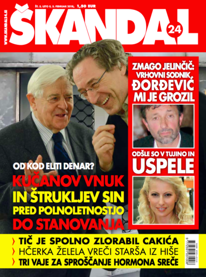 Novi Škandal24: Kučanov vnuk še ni polnoleten, pa je že lastnik stanovanja