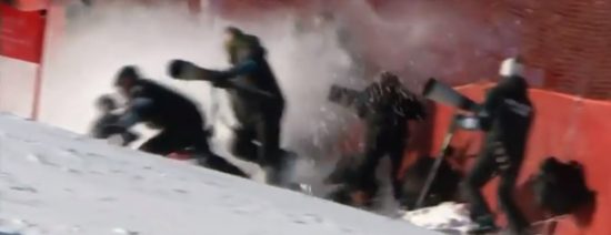 VIDEO: LARA GUT POKOSILA FOTOREPORTERJE Med njimi je bil tudi Slovenec