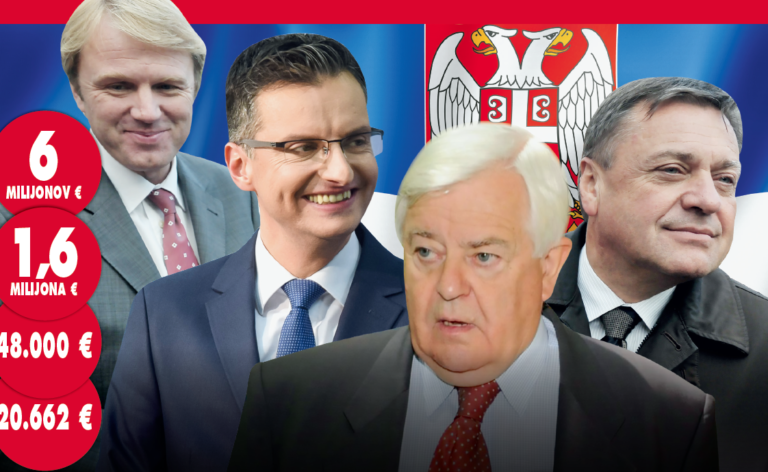 IZ TISKANE IZDAJE: Srbski posli plačani iz žepa slovenskih davkoplačevalcev