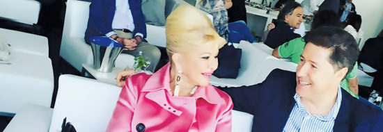 Franc Breznik stilsko usklajen z Ivano Trump