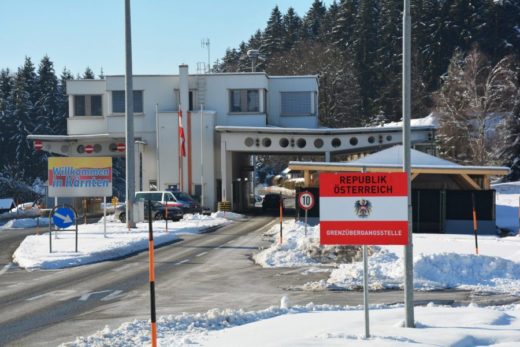 Težave z ilegalnimi migranti na Koroškem