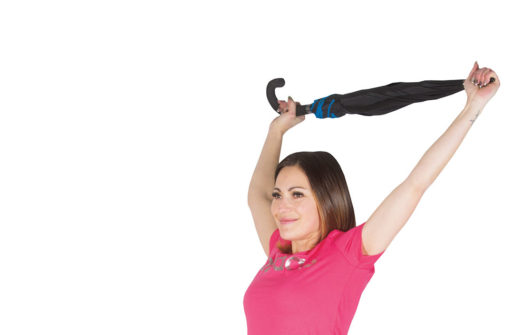 JUTRANJA TELOVADBA: 4 vaje z dežnikom, 2. del