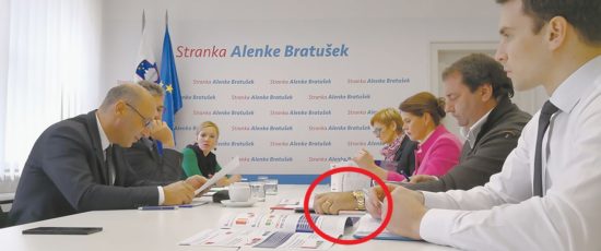 Upokojence spet vlečejo za nos: za Alenko Bratušek podpise zbira z zlatim Rolexom za 15.750 evrov