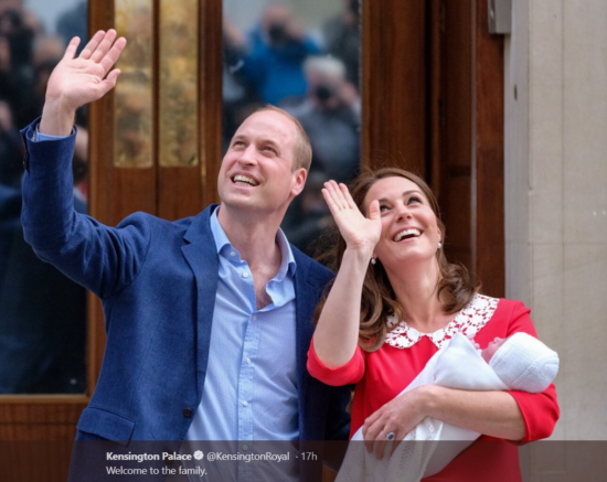 Razkrivamo ime tretjega otroka Williama in Kate!