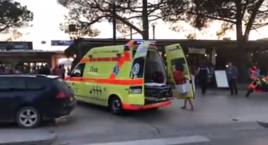 Streljanenje na plaži v Portorožu pred otroci: ustreljeni se je zgrudil