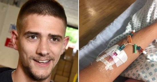 NOHTOV SI NE BOSTE VEČ GRIZLI Ta mladenič je skoraj umrl v peklenskih mukah