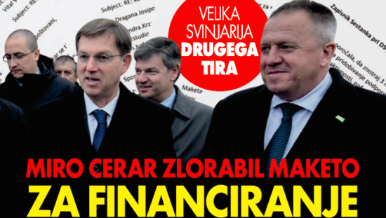 Novi Škandal24: Razkrivamo veliko svinjarijo Mira Cerarja v poslu z maketo drugega tira