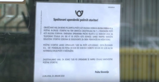 ZAPIRANJE POŠT: Bodo na vaseh ostala le še pokopališča?