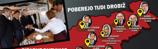 POBRALI DO ZADNJEGA CENTA: Ste v regiji gostili vlado? Vse so si dali dodatno izplačati!