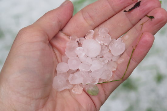 Takšno vreme nas čaka! Močni nalivi, celo toča!