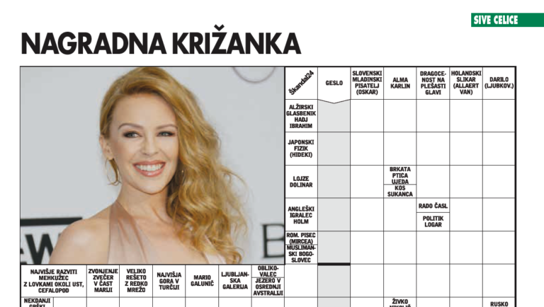 Nagrajenci nagradne križanke (Škandal, št. 21)