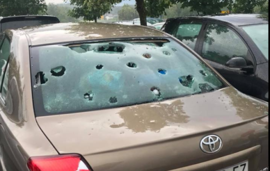 Po včerajšnji hudi uri danes spet napovedana toča!