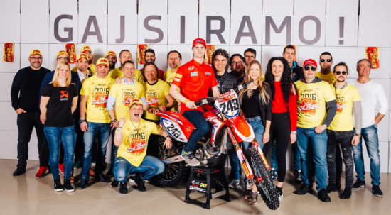 Tim Gajser – haloški šampion na stopničkah