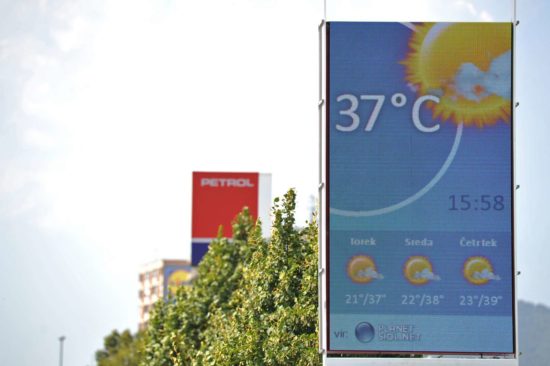 Temperature se bodo še naprej dvigovale, potem pa konec …