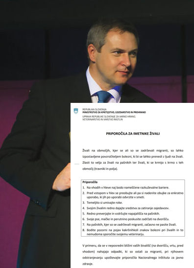 So v bližini vašega domovanja migranti? Židanovi izdali priporočila za lastnike živali