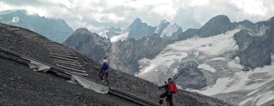 DRAMA NA LEDENIKU STELVIO Slovenski smučarski trener padel v 17 metrov globoko ledeniško razpoko
