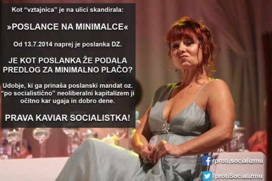 [Video] Dokazano črno na belem: Poslanka Levice Violeta Tomić je podpornica fašistov!