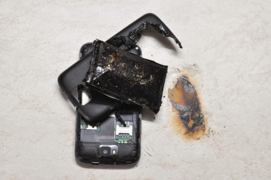 Eksplodiral mobilni telefon, posredovali so gasilci