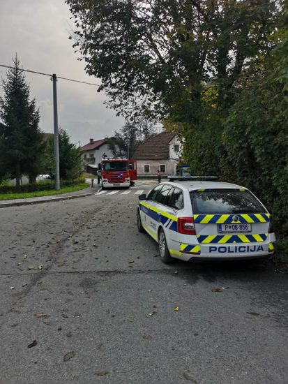 Zagorelo v kraju prijateljice Milana Kučana Spomenke Hribar, prisotna tudi policija