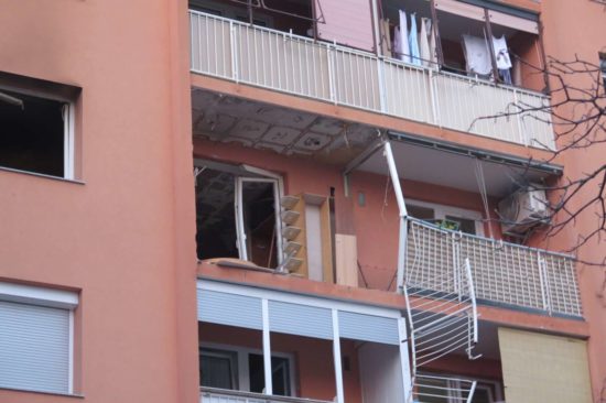FOTO: TO SO POSLEDICE EKSPLOZIJE V MARIBORU 15 stanovanj uničenih, delal je samomor!?