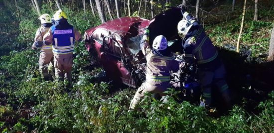 NA STREHO To so prizori hude nesreče pri naselju