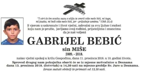 ŠOKANTNO Gabrijela (9) dežurni zdravnik večkrat poslal domov, čez dva dni je umrl