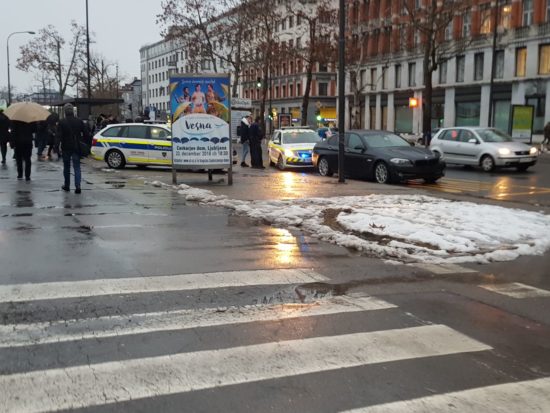 FOTO: Racija v Ljubljani, poglejte BMW