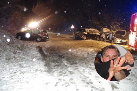 ROK IN ALEŠ UMRLA NA POTI V SLUŽBO Voznica se ni prilagodila stanju vozišča, na katerem je bilo do tri centimetre snega