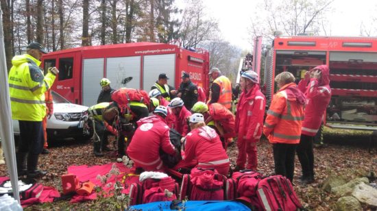 Tragedija v občini Bohinj: v dolino prenesli truplo