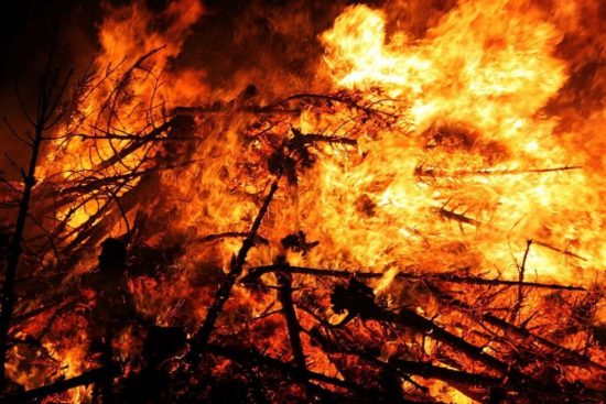 Policisti bodo požare v naravi dosledno sankcionirali