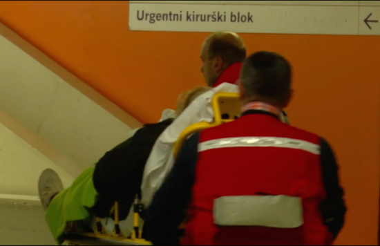 Gasilce klicali na pomoč na urgenco