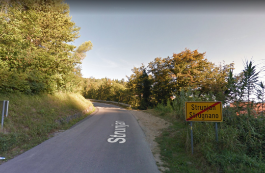 Na Obali zapeljal s ceste