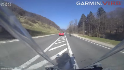 VIDEO: Nora vožnja proti Trojanam