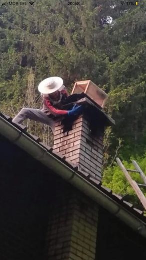 FOTO: Drama na Prevaljah, to so našli v dimniku