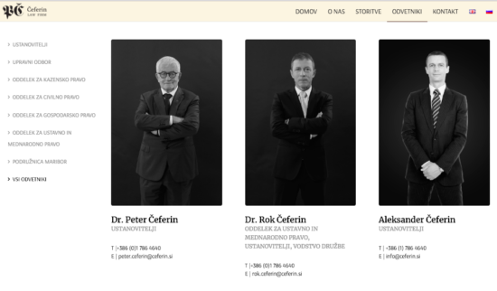 Razkrivamo, preko katerega para je odvetniška družba Čeferin vpletena v poslovanje Gen-I