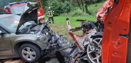 FOTO: Policija razkrila podrobnosti prometne, v kateri jo je skupilo šest ljud! Iščejo se očividci