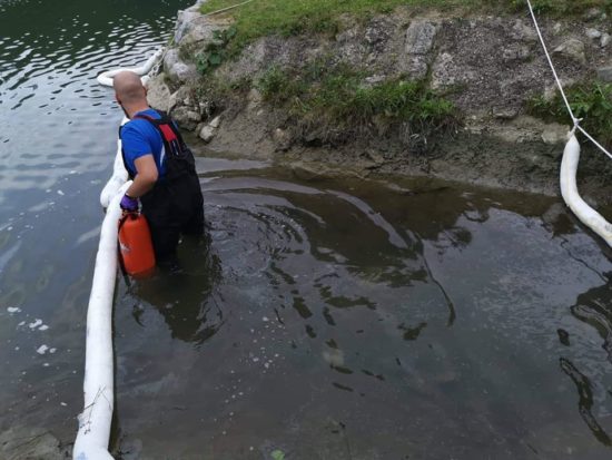Onesnaženje na obrobju Ljubljane