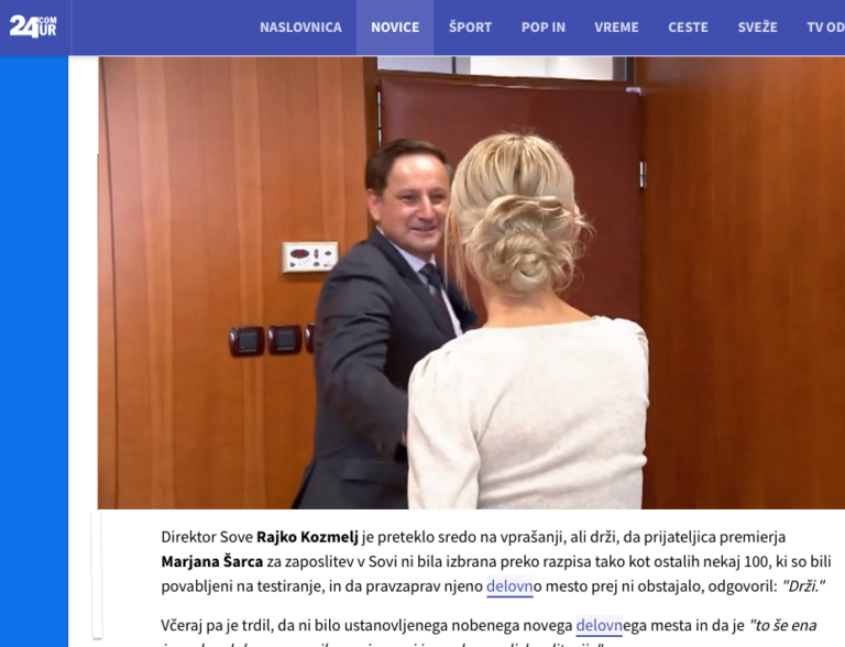 Aferaški direktor Sove o tem, da zapušča položaj: “do dneva, ko mu bo izkazano nezaupanje s strani predsednika Vlade RS”